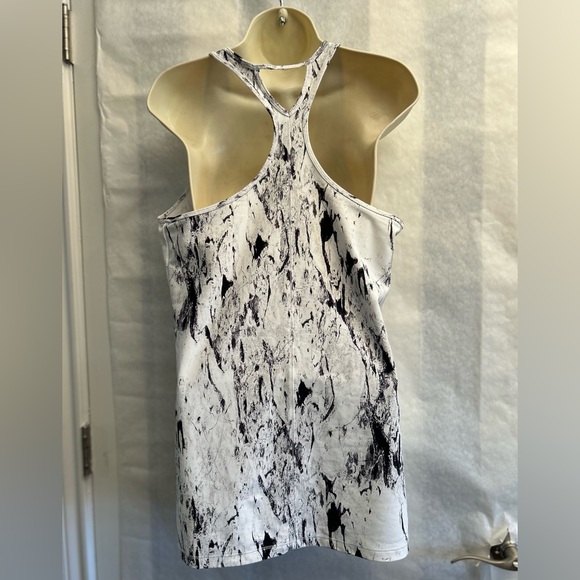 Calia Athletic Fitted Tank Top in Marble Print racerback top. Sz-XXL. BB16 - Picture 3 of 10